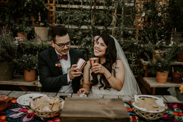 La boda residuo cero celebrada en un vivero de Cindy Villaseñor